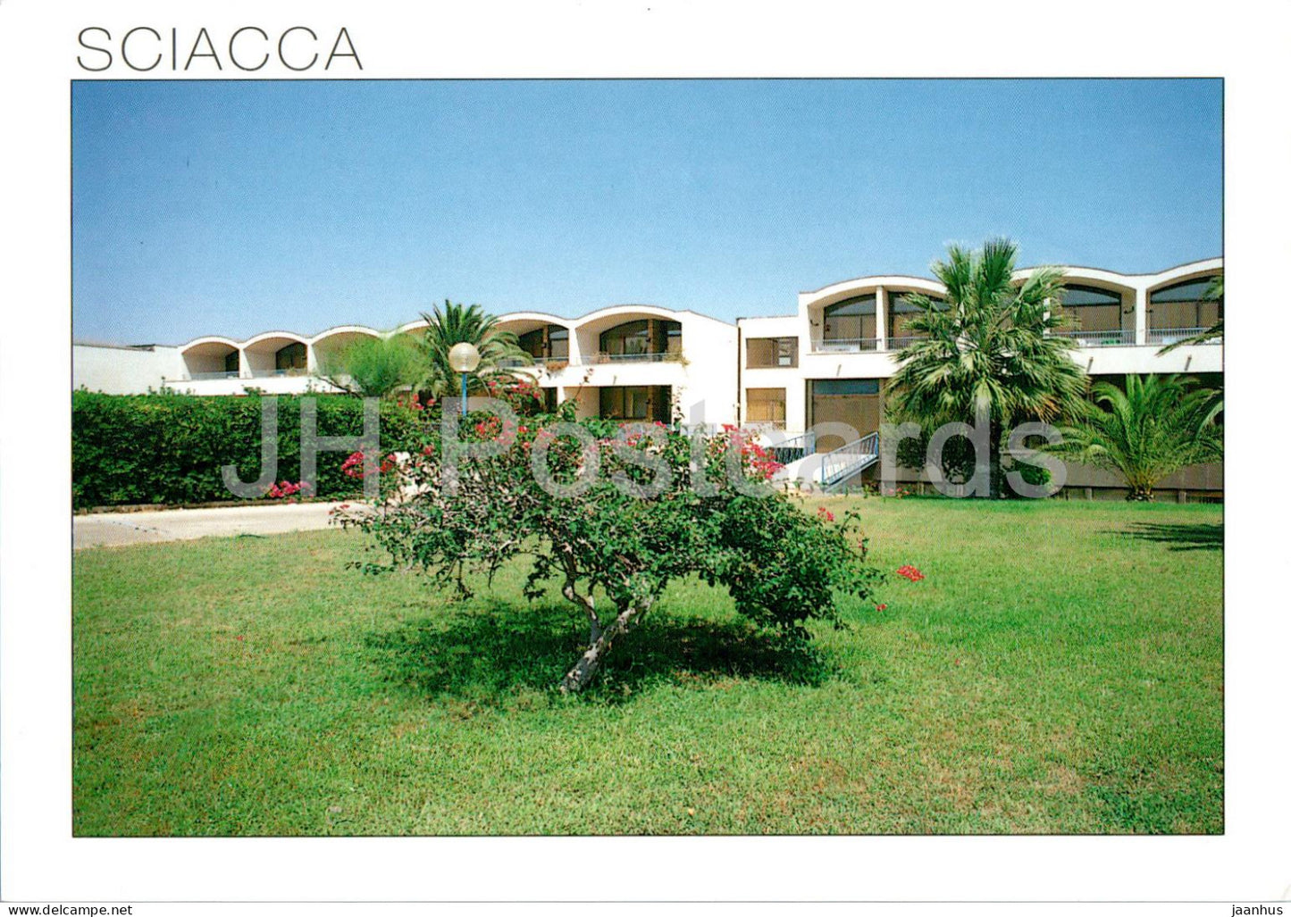 Sciacca - Sicilia - Hotel Alicudi - 53 - Italy - unused - JH Postcards
