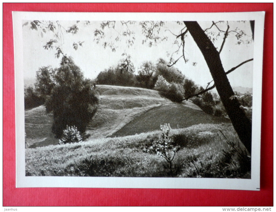 Medvegalis Castle-Hill , Shilale district - Lithuanian Castle-Hills - Hillfort - 1967 - USSR Lithuania - unused - JH Postcards