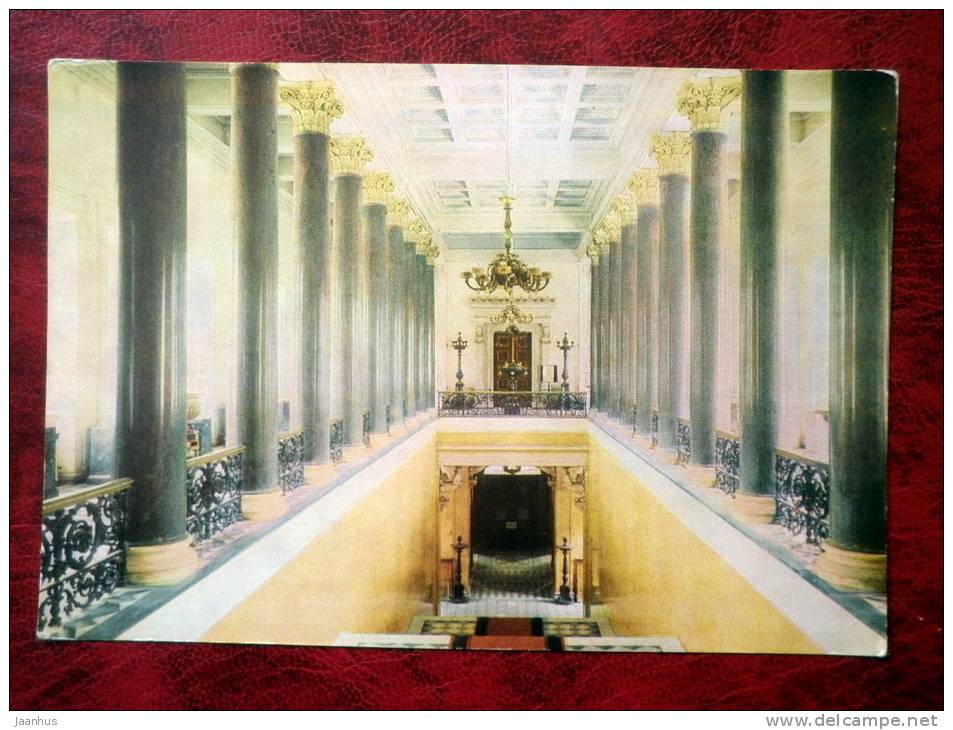 Leningrad - St. Petersburg - New Hermitage. Hermitage Staircase - 1968 - Russia - USSR - unused - JH Postcards