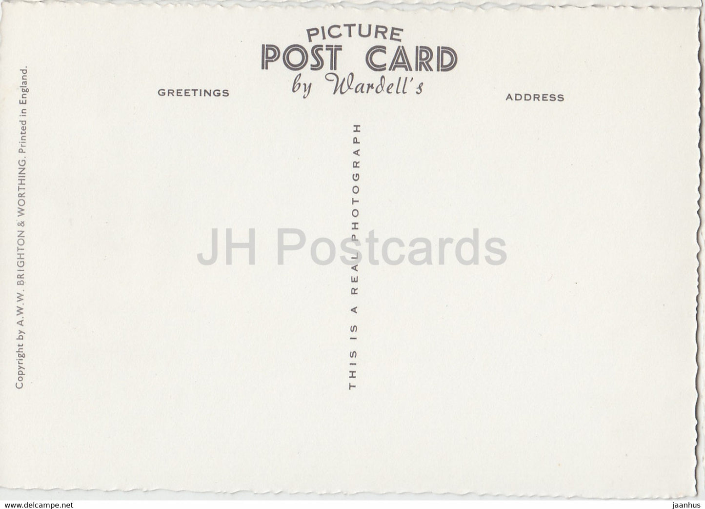 Greetings from the Palace Pier - Brighton - Madeira Drive - The Beach - England - United Kingdom - unused