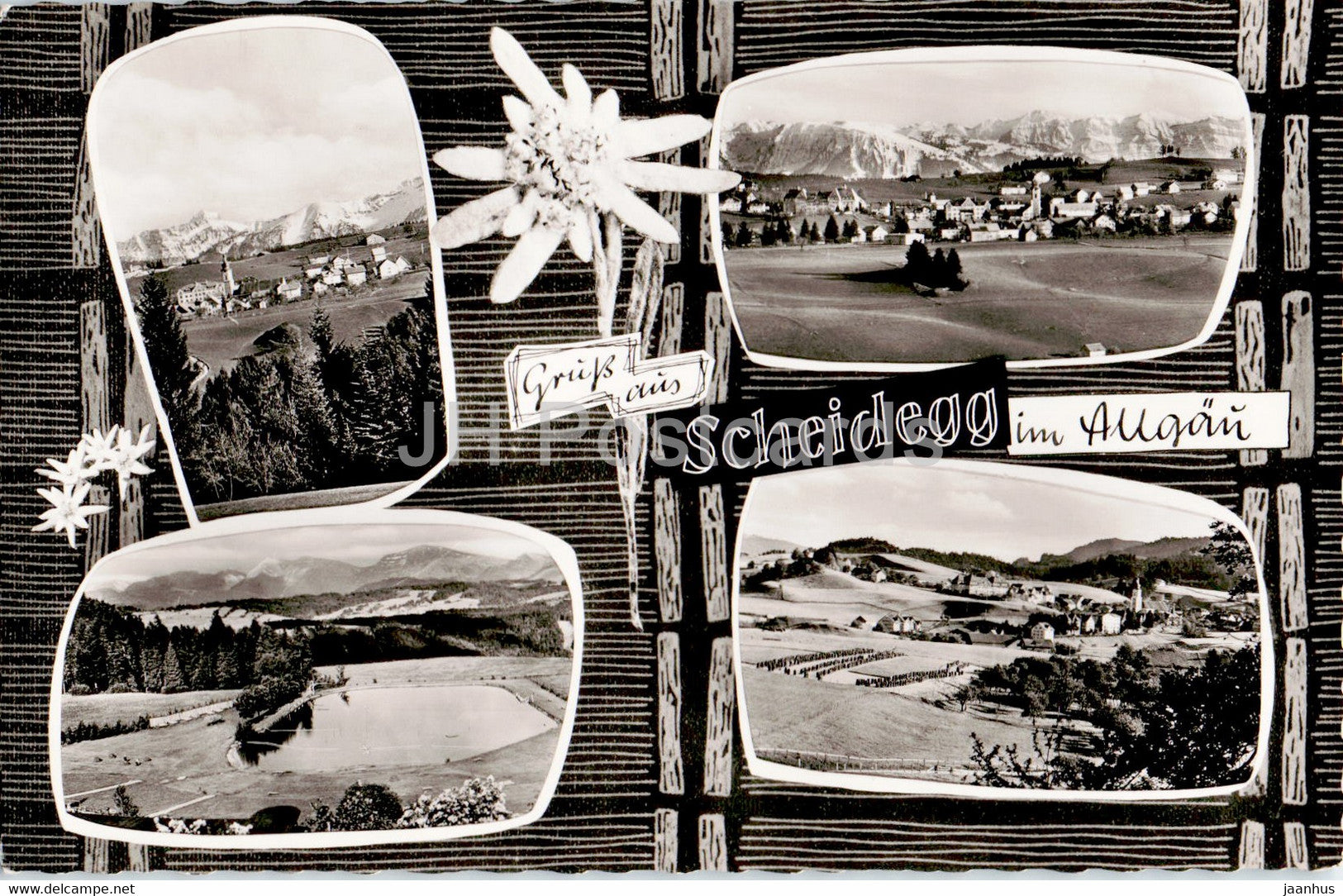 Gruss aus Scheidegg im Allgau - Germany - used - JH Postcards