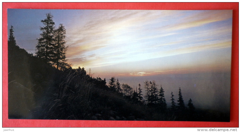 General view - Tatra Mountains - Tatra Poetry - Czech Republic - Czechoslovakia - unused - JH Postcards