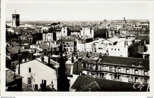 Valence - Panorama vers la Cathedrale - 72 - old postcard - 1951 - France - used - JH Postcards