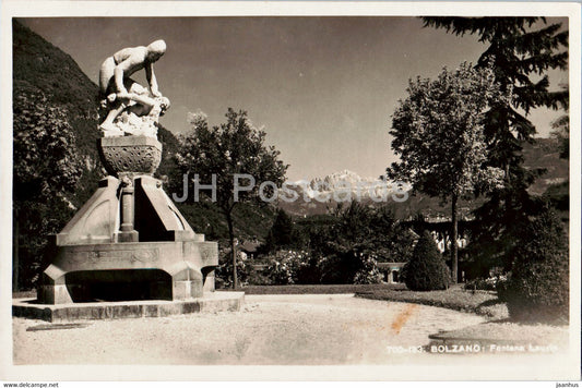 Bolzano - Fontana Laurin - 700-193 - old postcard - Italy - unused - JH Postcards