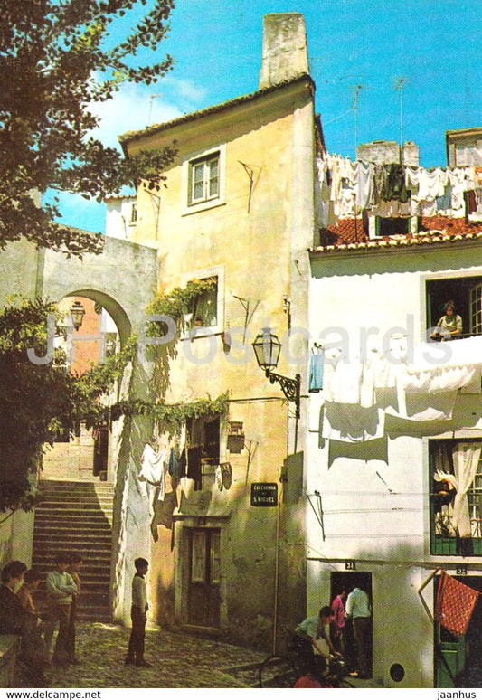 Lisboa - Alfama - Old Lisbon - Portugal - unused - JH Postcards