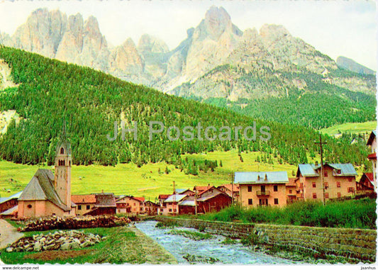 Fassatal - Pozza - Val di Fassa - 1976 - Italy - used - JH Postcards