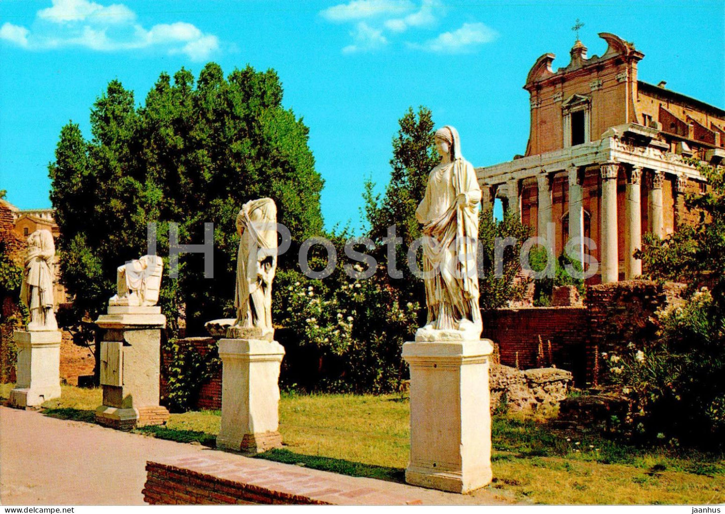 Roma - Rome - Foro Romano - Particolare - detail - Roman Forum - ancient world - 200/460 - Italy - unused - JH Postcards