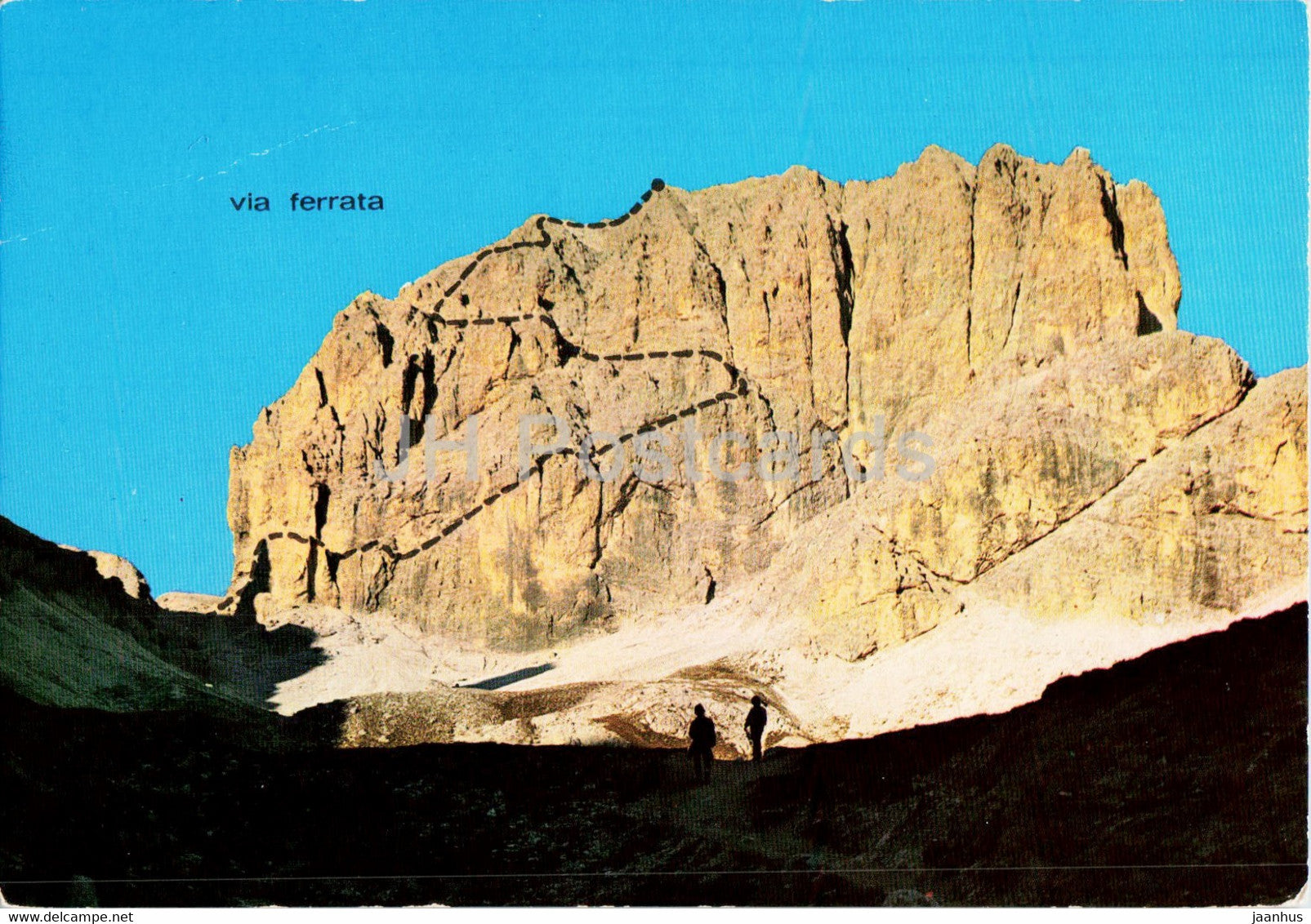 Catinaccio D' Antermoia 3004 m - Kesselkogel - Via Ferrata - Italy - unused - JH Postcards