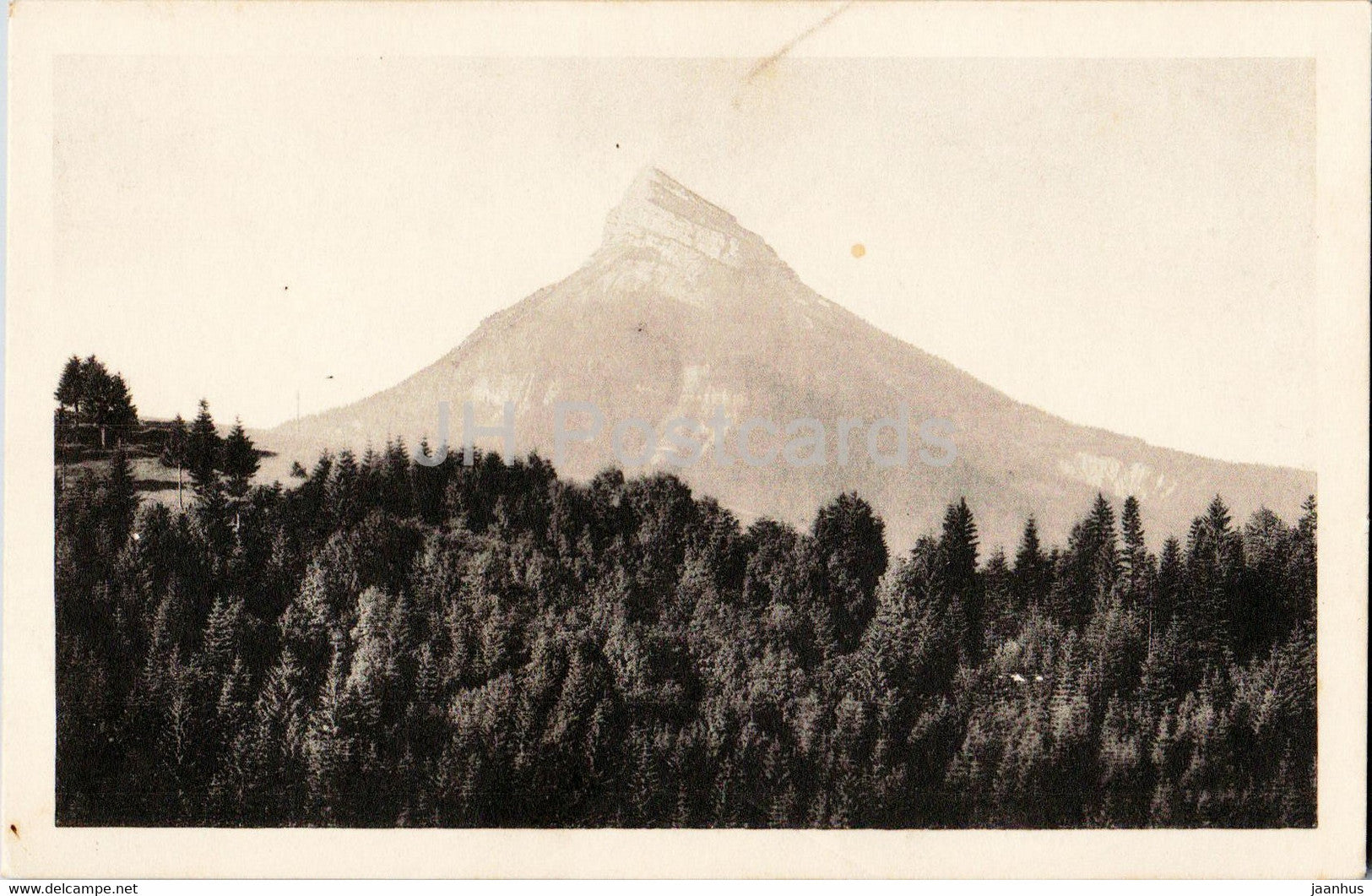 Massif de la Grande Chartreuse - Pic de Chamechaude - 110 - old postcard - France - unused - JH Postcards