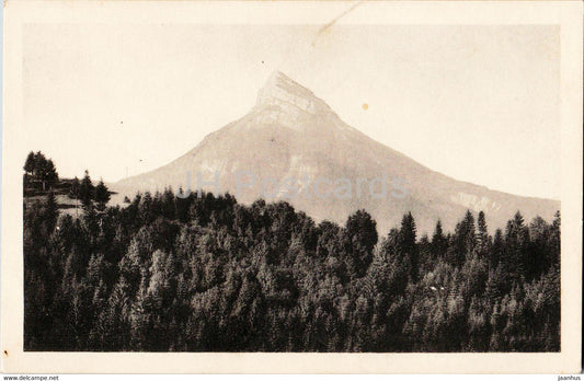 Massif de la Grande Chartreuse - Pic de Chamechaude - 110 - old postcard - France - unused - JH Postcards