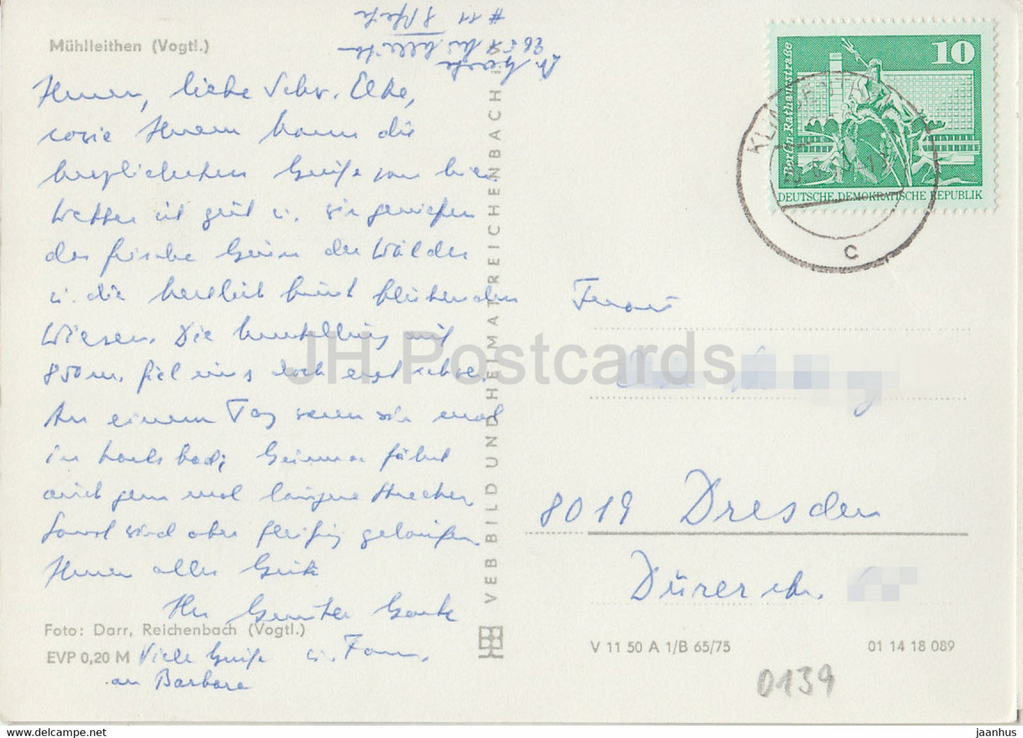 Muhlleithen - Allemagne DDR - occasion