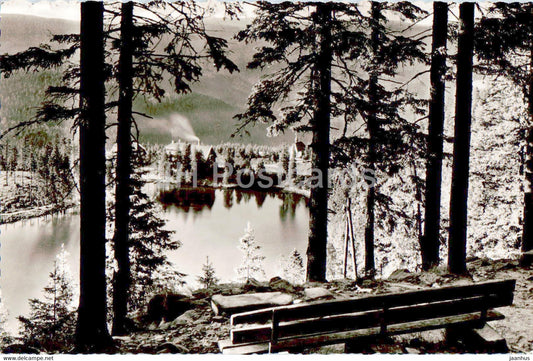 Mummelsee nordl Hochschwarzwald 1030 m - old postcard - Germany - unused - JH Postcards