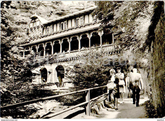 An der Pravcicka brana CSSR - On the Pravcicka brana - Pravcice Gate - Czech Repubic - Czechoslovakia - unused - JH Postcards