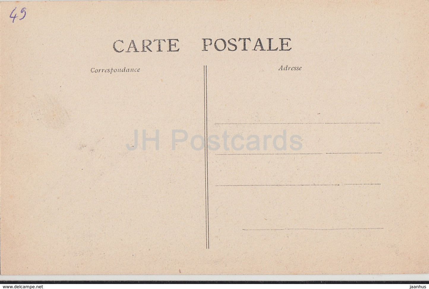 Chemille - Chateau des Cloitres - castle - 327 - old postcard - France - unused