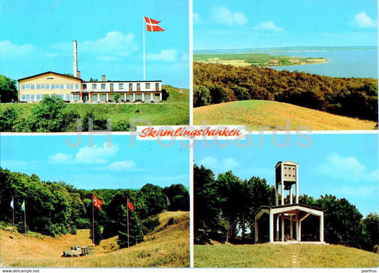 Skamlingsbanken - hotel - multiview - Denmark - used - JH Postcards