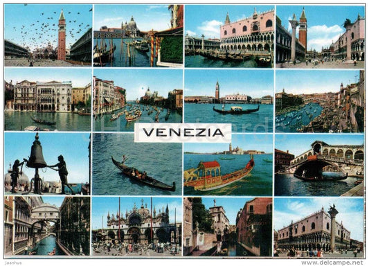 Ponte di Rialto - gondola - Venezia - Veneto - 251/A - Italia - Italy - unused - JH Postcards