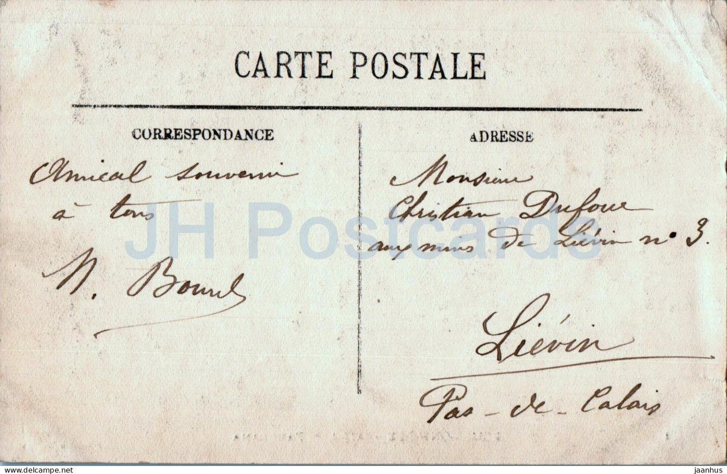 Bourbonne les Bains - Panorama - 1 - LL - carte postale ancienne - France - occasion 