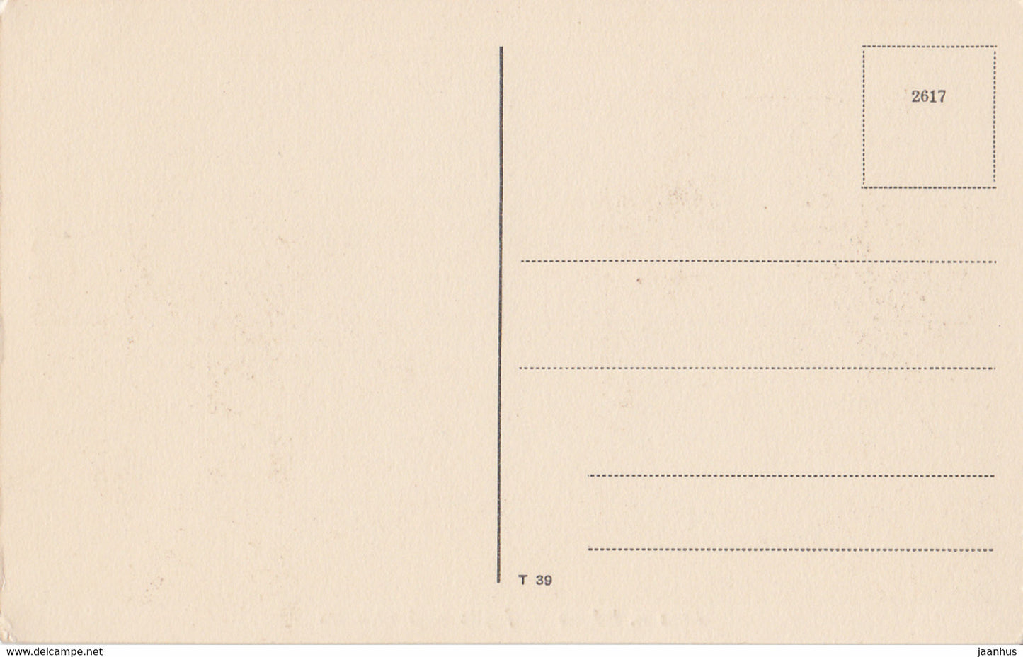 Binz a Rugen - Jagdschloss Granitz - old postcard - 2617 - Germany - unused