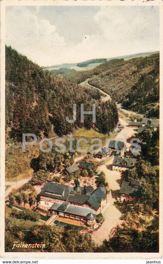 Falkenstein - Schreidershammer - im Loquitztal b Probstzella - old postcard - Germany - used - JH Postcards