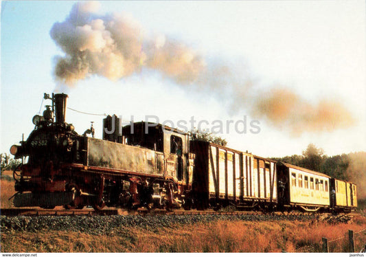 99582 - Personenzug bei Neuheide - train - railway - locomotive - Germany - unused - JH Postcards