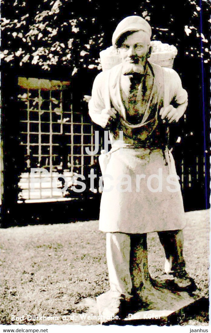 Bad Durkheim a d Weinstrasse - Der Kufer - old postcard - Germany - unused - JH Postcards