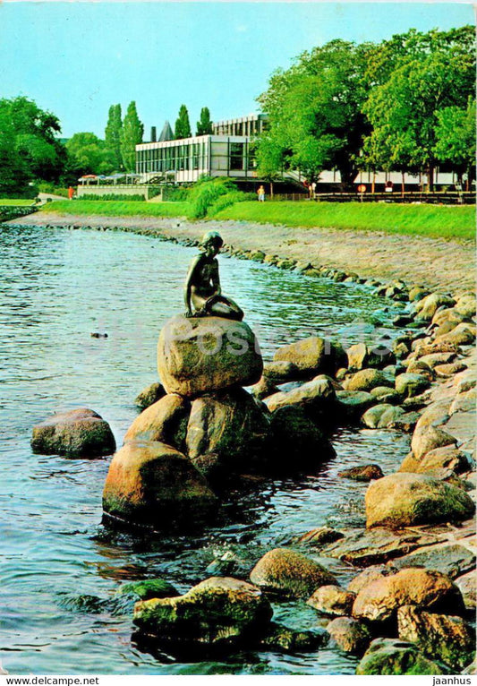 Copenhagen - Kobenhavn - Den Lille Havfrue - Little Mermaid - Denmark - used - JH Postcards