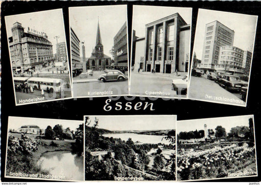 Essen - Handelshof - Opernhaus - Gruga Park - Saalbau - multiview - 6013 - 1964 - Germany - used