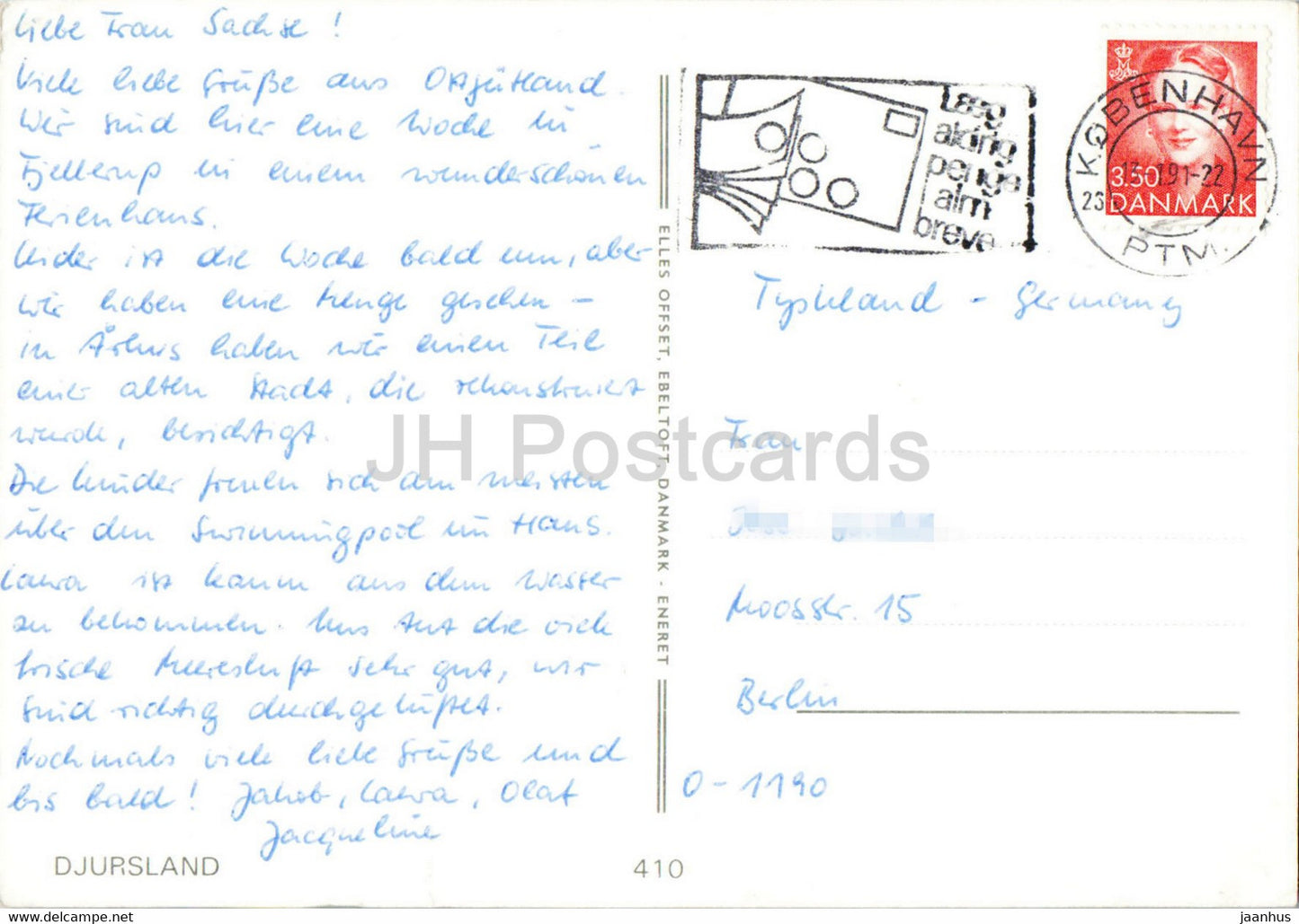 Djursland - multiview - 410 - 1991 - Denmark - used