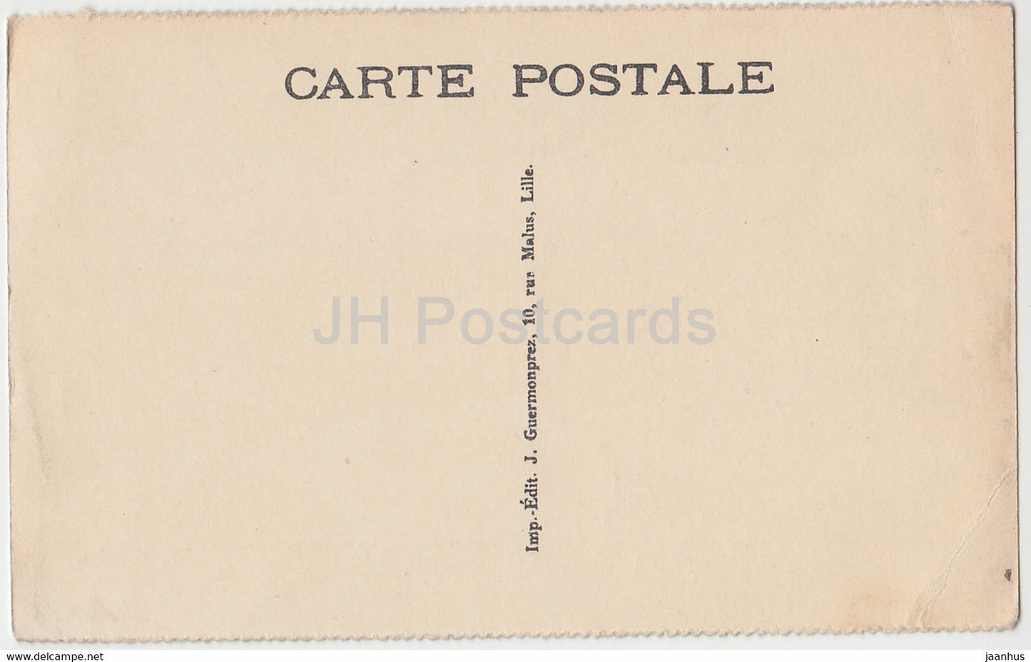 Roubaix - La Grand Place et l'Avenue de la Gare - tram - old postcard - France - unused