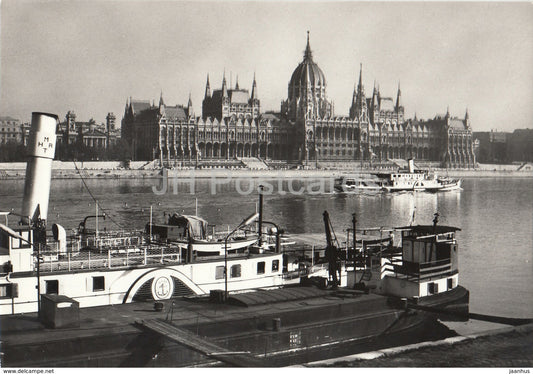 Budapest - Parliament Building - ship - Hungary - unused