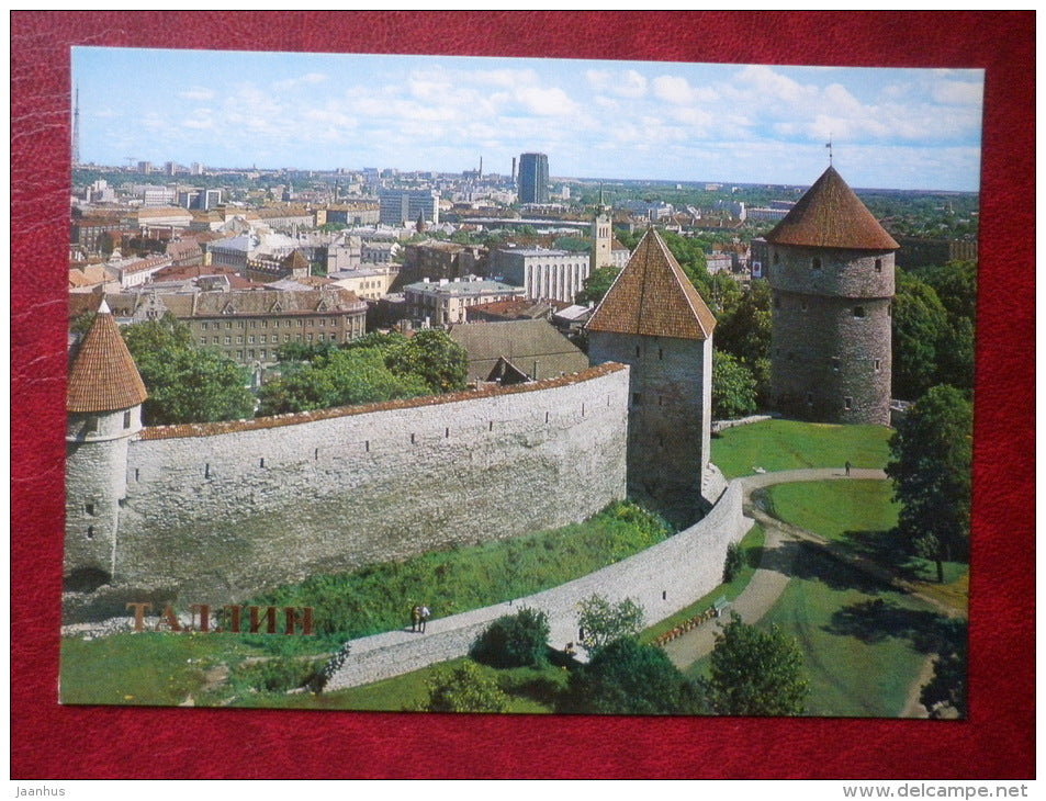 Maiden Tower - Kiek-in-de-Kök tower - Tallinn - 1984 - Estonia USSR - unused - JH Postcards
