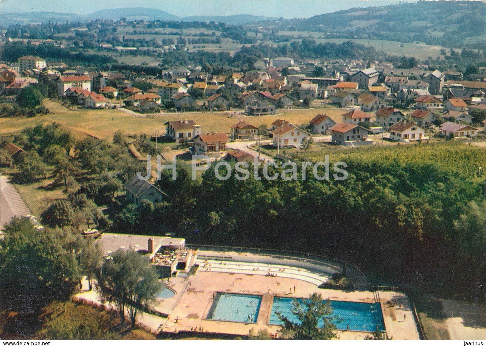 Rumilly - Sur les Forts et la Piscine - pool - France - unused - JH Postcards