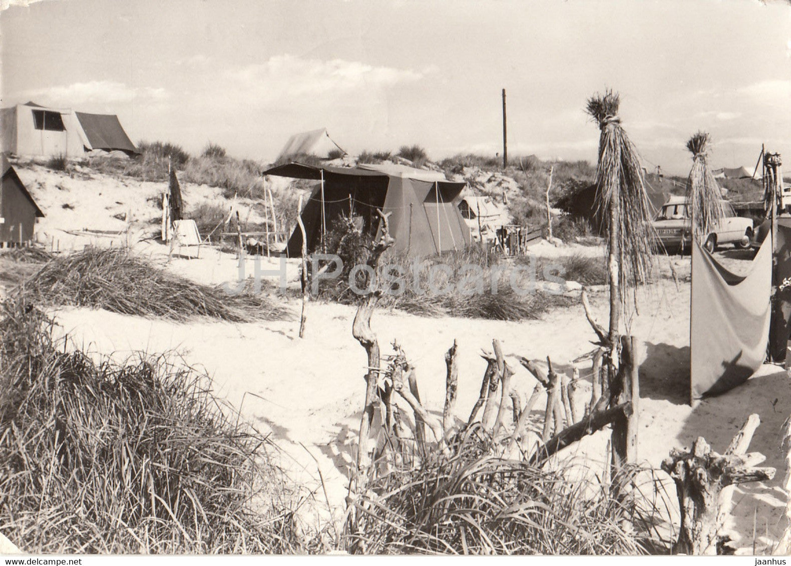 Ostseebad Uckeritz - Campingplatz - Germany DDR - used - JH Postcards