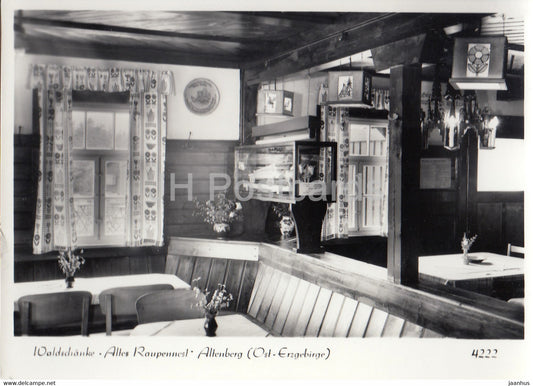 Waldschanke - Altes Raupennest - Altenberg - 4222 - Germany DDR - unused - JH Postcards