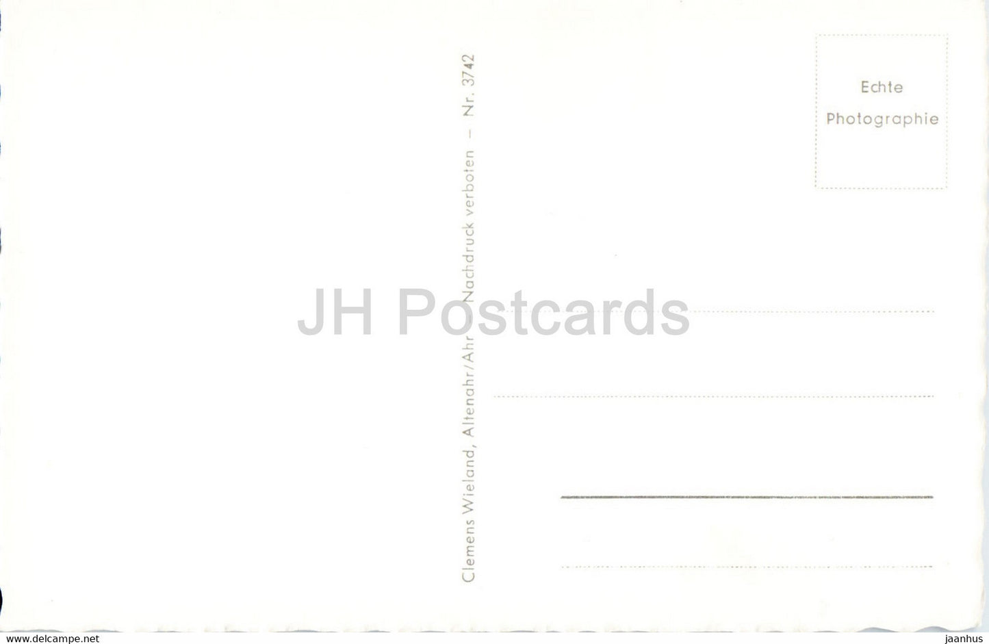 Altenahr - Ahr mit Burg - 1 - alte Postkarte - Deutschland - unbenutzt