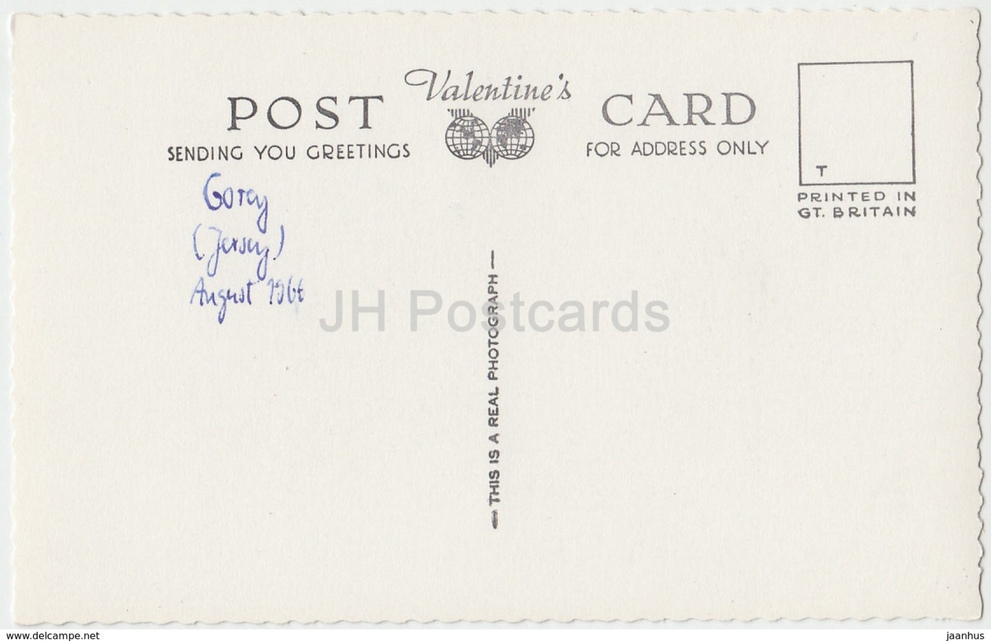 Gorey - Château du Mont Orgueil - H 5139 - 1966 - Royaume-Uni - Îles anglo-normandes - Jersey - occasion