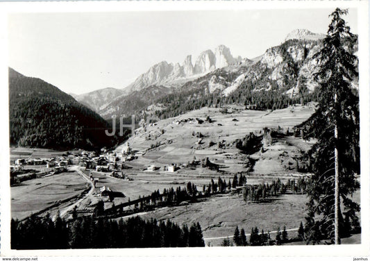 Dolomiti di Fassa - Campitello - Sassolungo - Col Rodella - old postcard - Italy - unused - JH Postcards