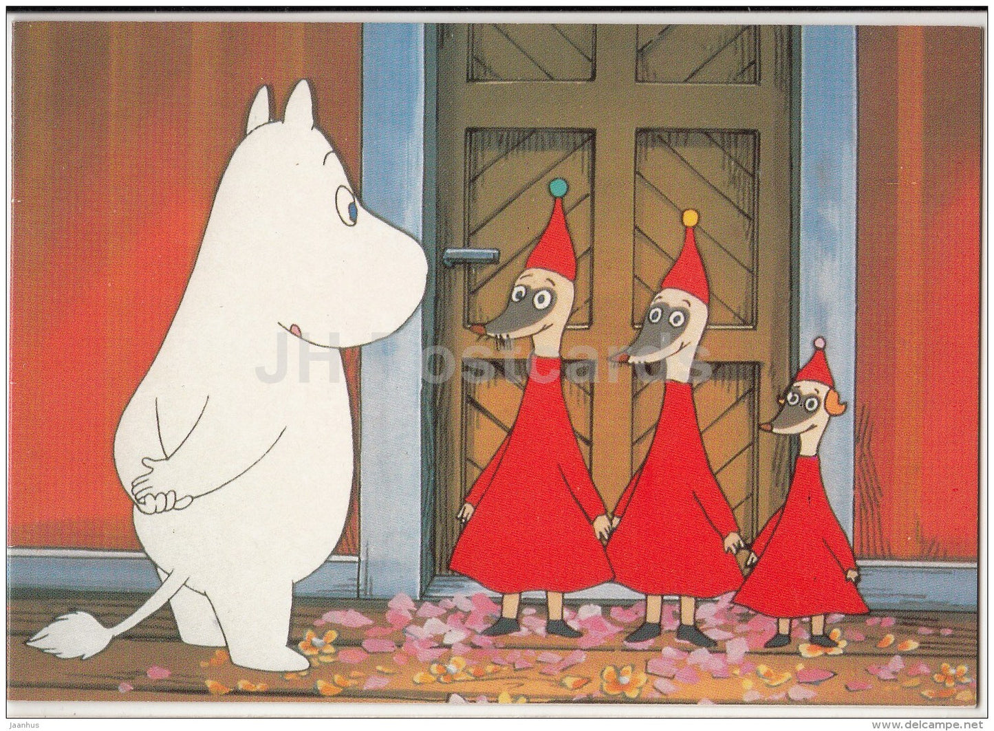Moomin - Tales from Moominvalley - illustration - Finland - used - JH Postcards