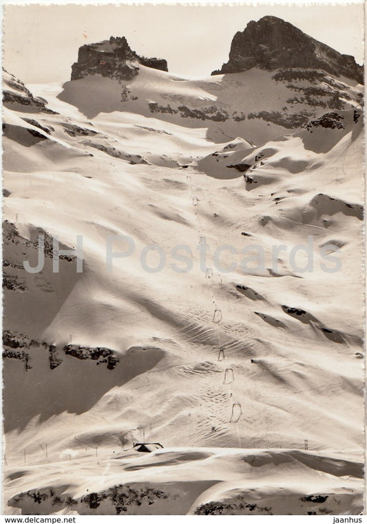 Trubsee 1800 m ob Engelberg Jochpass - Abfahrt - 1962 - Switzerland - used - JH Postcards