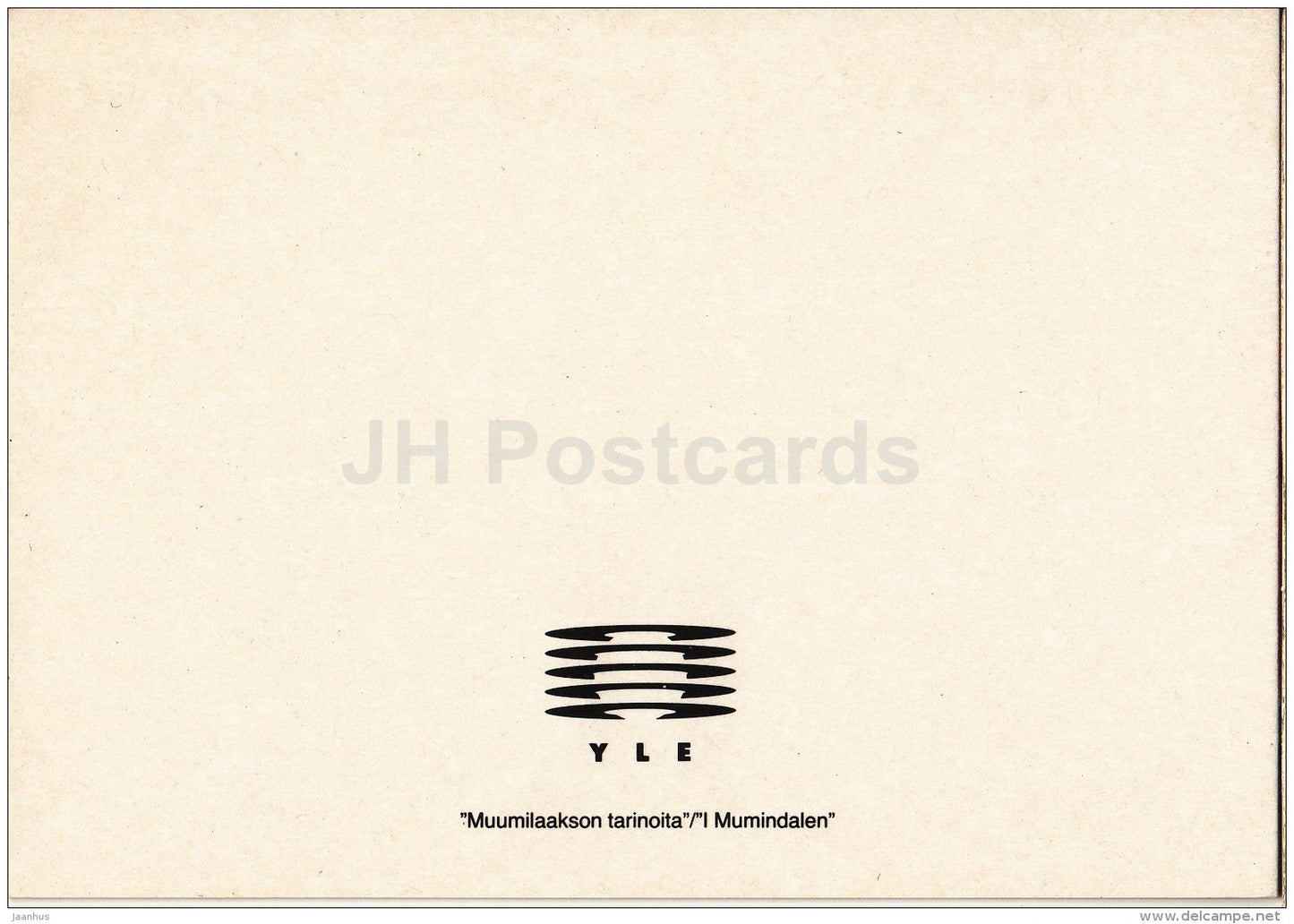 Moomin - Tales from Moominvalley - illustration - Finland - used - JH Postcards