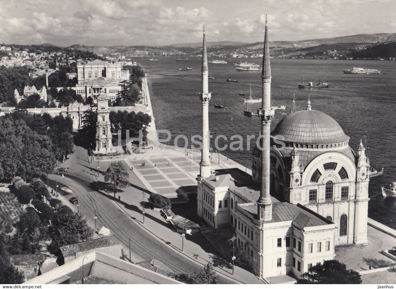 Istanbul - Dolmabahce Mosque - 1962 - Turkey - used - JH Postcards