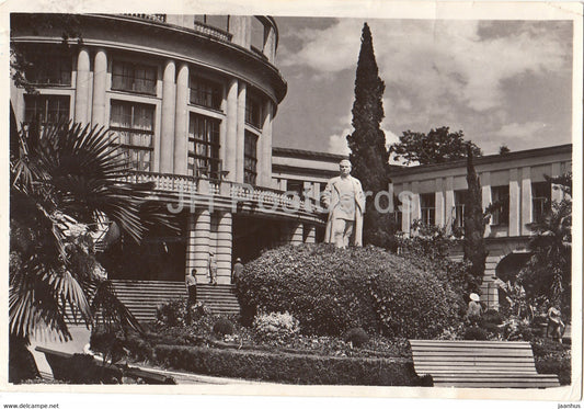 Sochi - Kirov sanatorium - 1967 - Russia USSR - used - JH Postcards