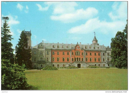 Sychrov - Gothic style from the middle of the 19th century - Czechoslovakia - Czech - unused - JH Postcards