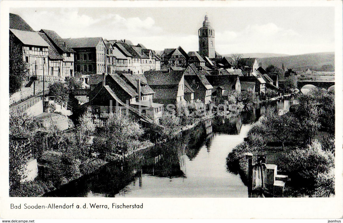 Bad Sooden - Allendorf a d Werra - Fischerstadt - old postcard - Germany - unused - JH Postcards
