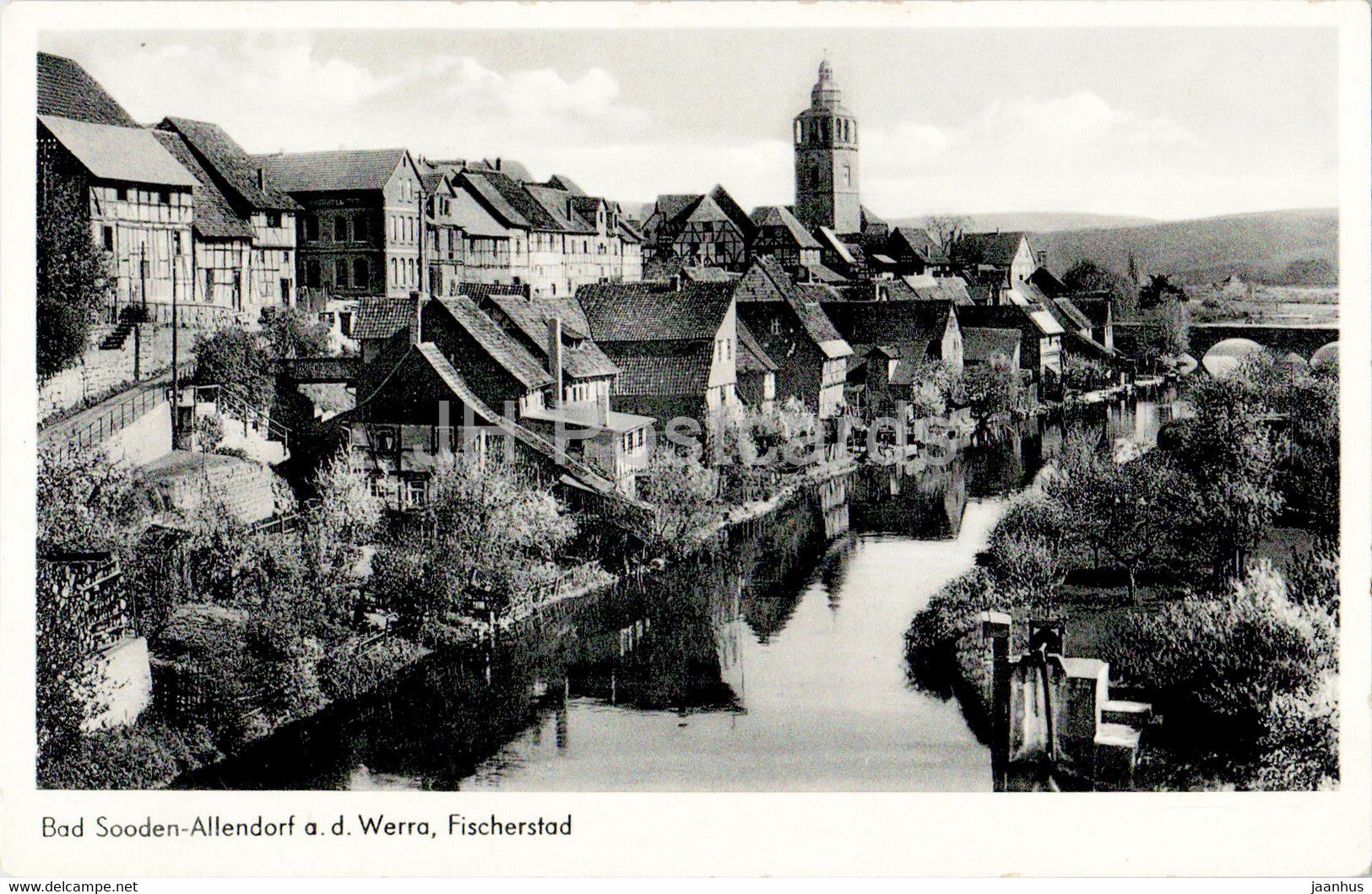 Bad Sooden - Allendorf a d Werra - Fischerstadt - old postcard - Germany - unused - JH Postcards
