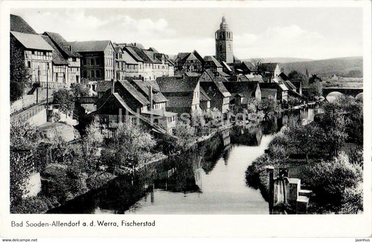 Bad Sooden - Allendorf a d Werra - Fischerstadt - old postcard - Germany - unused - JH Postcards