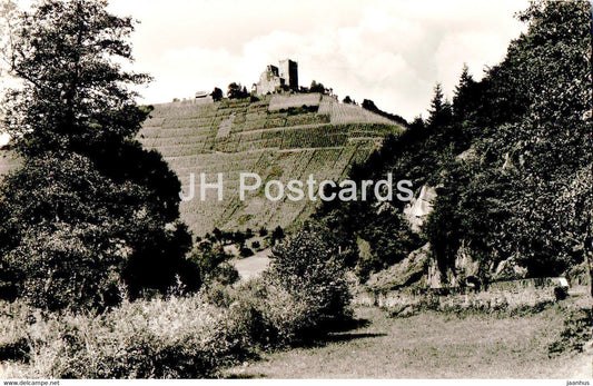 Alf Bullay an der Mosel - Burg Arras - old postcard - 1957 - Germany - used - JH Postcards