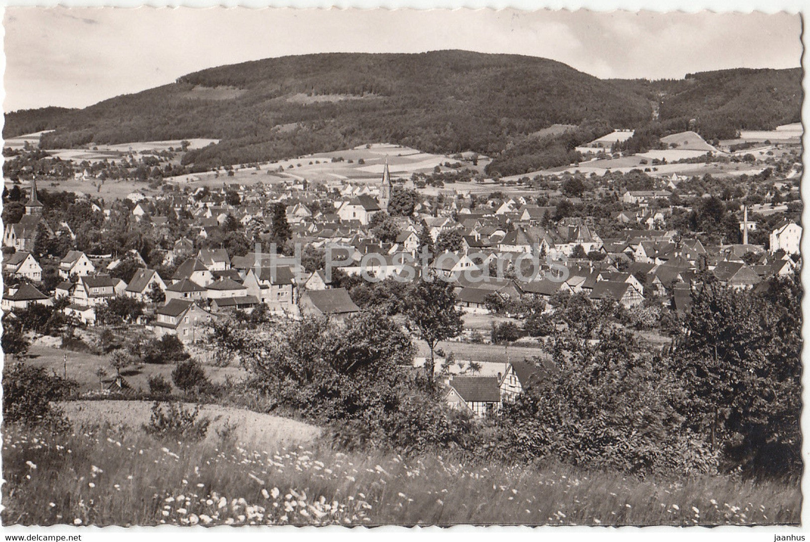 Furth Odenwald - old postcard - 1953 - Germany - used - JH Postcards