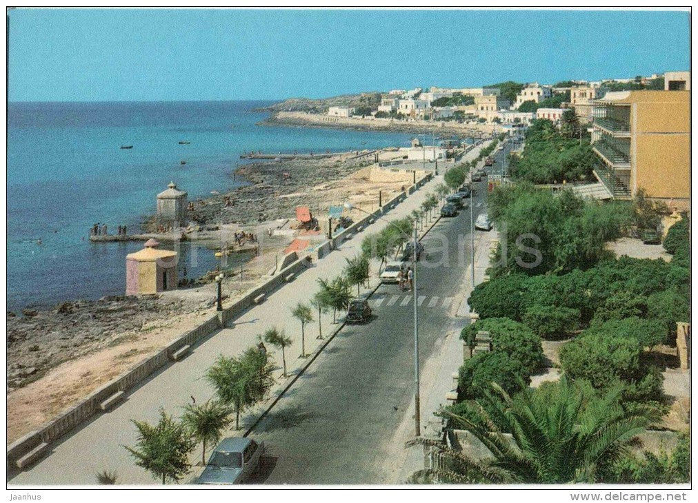 Lungomare - seaside - S. Maria di Leuca - Lecce - Puglia - 79 - Italia - Italy - unused - JH Postcards