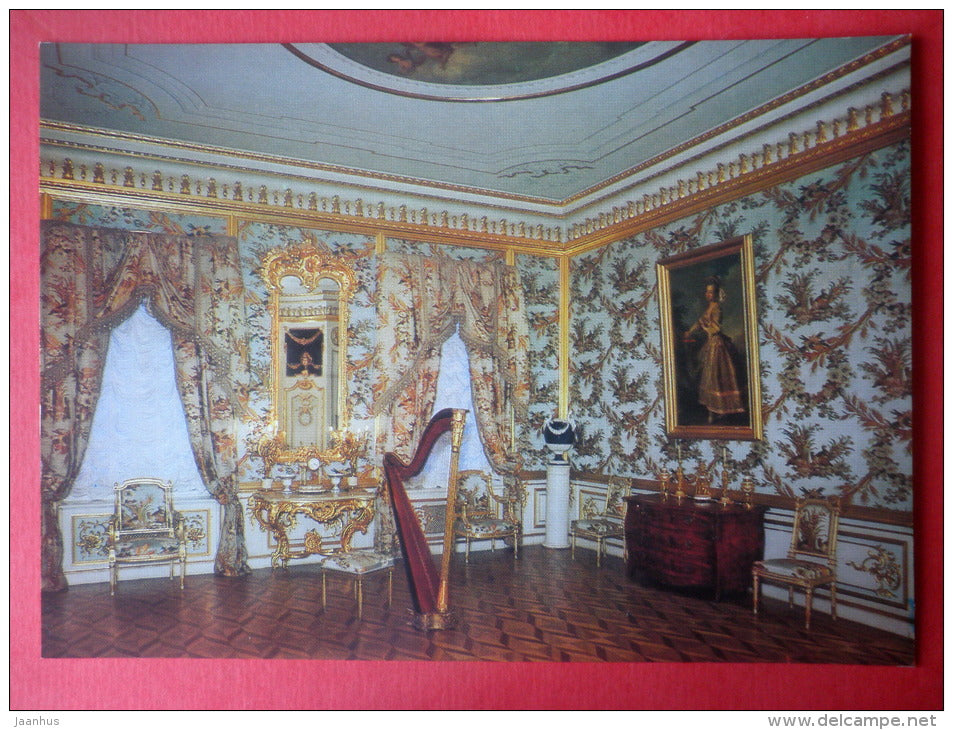 The Partridge Room - The Great Palace - Petrodvorets - 1986 - Russia USSR - unused - JH Postcards